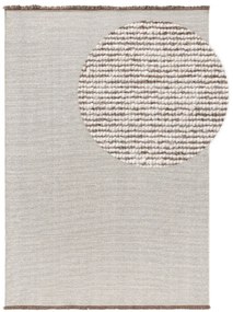 Flat Weave Rug Mia Brown 160x230 cm