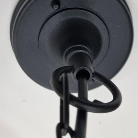 Elstead klasszikus kültéri függeszték parish fekete elsprm9-black IP44