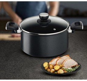 Edény fedővel-tapadásmentes bevonattal 5,2 l Unlimited G2554672 – Tefal