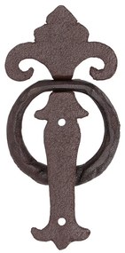 Klasszikus öntöttvas ajtókopogtató, 16 cm