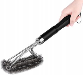 Grillkefe Flintronic acél drótból, levehető nyéllel