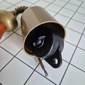 Lehúzható CHIARA lámpa 1xE27/60W/230V sötétbarna/cseresznye