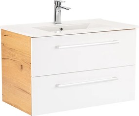 Vario Clam 80 Fürdőszoba alsó szekrény mosdóval