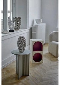 Piros-fehér fali könyvespolc 30x60 cm Graphia – Bloomingville