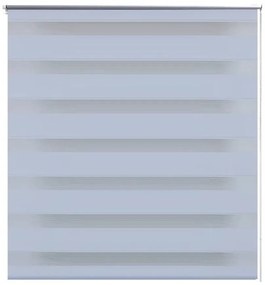 vidaXL Zebra roló 117 x 175 cm Fehér