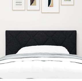 Fejtámla Gyémánt Blokk Design Fekete 90 cm Szövet