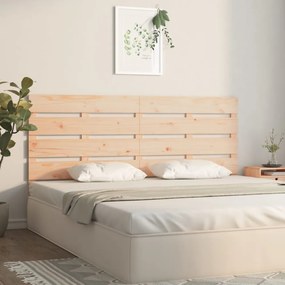 tömör fenyőfa fejtámla 120x3x80 cm