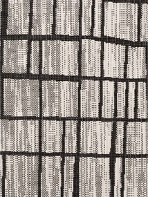 Fekete-krémszínű kerek kültéri-beltéri szőnyeg ø 160 cm Haringey Crouch – Ted Baker