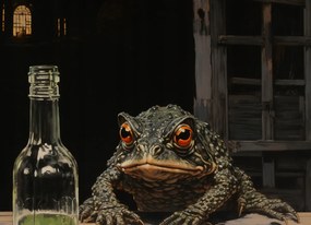 Poszter 18x13cm Várakozás a félhomályban