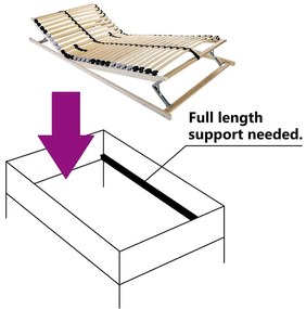 vidaXL Lécalap fejtámlával Barna 70 x 190 cm Tömör bükkfa