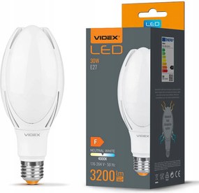 Led izzó E27 A96 30W 3200lm 4000K Semleges 330° Videx
