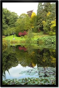 Poszterek keretben 40x60 Park tükröződés