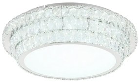Globo 68157-58- LED dimmelhető mennyezeti lámpa KLARA 58W/230V 2700-6000K átm.60cm fehér+távirányító