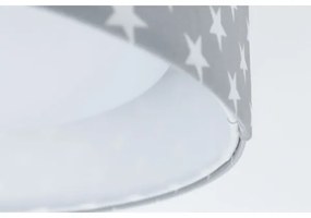 LED állítható fényerő GALAXY KIDS LED/24W/230V csillag szürke/fehér + DO
