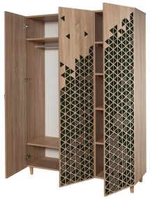 Ruhásszekrény Modella 121 (szonoma tölgy). 1088280
