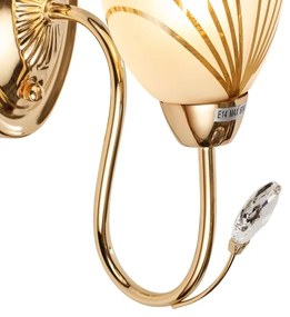 Brilagi - Fali lámpa MEGAPOLIS 1xE14/60W/230V arany