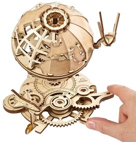 Ugears - 3D fa mechanikus puzzle Földgömb