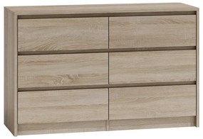 K120 2X3 komód, sonoma