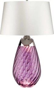 Elstead Lighting LENA LARGE LENA-TL-L-PLUM-OWSS Asztali lámpa 1X7W/GU10+1x60W/E27