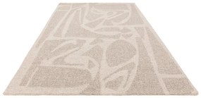 Krémszínű kézi szövésű gyapjú szőnyeg 160x230 cm Loxley – Asiatic Carpets
