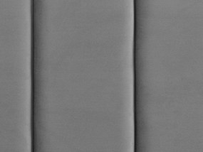 Franciaágy 160 cm VINNETTE (textil) (szürke). 1018563