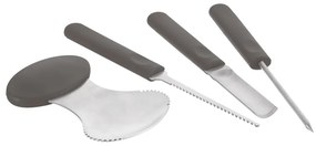 Rozsdamentes acél ételfaragó készlet zöldségekhez – Orion