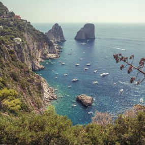 Poszter 40x40cm Capri 5, Assaf Frank