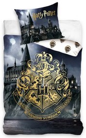Harry Potter Roxfort ágyneműhuzat, 140 x 200 cm, 70 x 90 cm