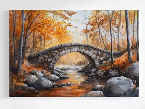 Poszter TĂĄjkĂ©p Ćsz ErdĆ FĂĄk FolyĂł KĆhĂd 120x80