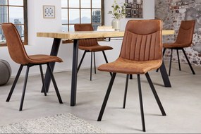 ASTONIN modern szék - vintage barna