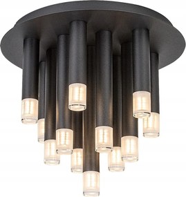 Modern mennyezeti lámpa Ramira Rabalux fekete 13xG9 5W