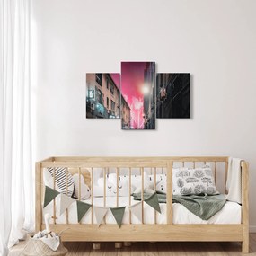 Tűzijáték Marseille-ben (90x60 cm)