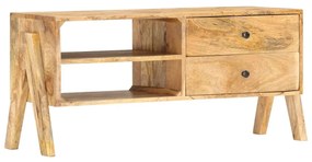 tömör mangófa TV-szekrény 97 x 35 x 47 cm