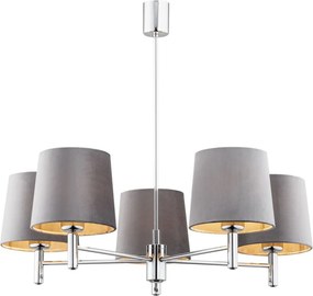 ARGON 2110 BOLZANO PLUS Modern Csillár Fehér, Króm E27 IP20