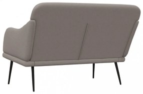 vidaXL tópszínű szövet pad 110 x 76 x 80 cm