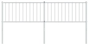 fehér fém fejtámla 180 cm