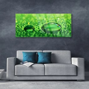 Modern üvegkép vízesés Art 125x50 cm