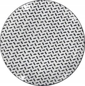 Desszertes tányér BlackLine 19cm, fa