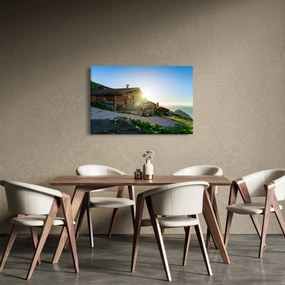 Kép - reggel az Alpokban, Tirol (90x60 cm)