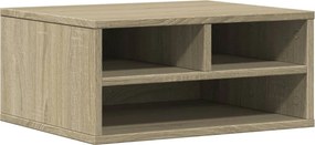 vidaXL sonoma tölgy színű szerelt fa nyomtatóállvány 49 x 40 x 22,5 cm