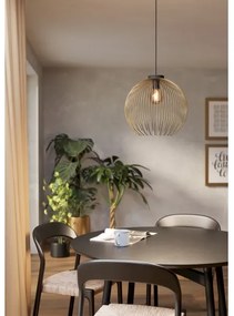 Eglo 901003 - Csillár zsinóron VENEZUELA 1xE27/40W/230V arany