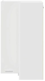 Függő szekrény polcokkal Riga Fehér 57 x 57 x 100 cm Faanyag