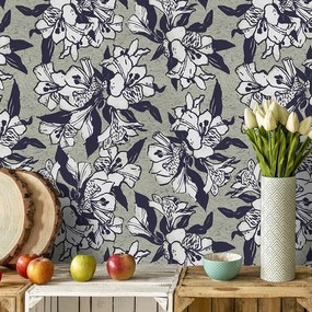 Fali tapéta öntapadós vízálló fotótapéta virágokkal 44,5 x 200 cm