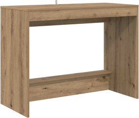 vidaXL Ágyíróasztal Artisan tölgy 100 x 45 x 75 cm Faanyag