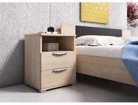 Éjjeliszekrény NED sonoma tölgy