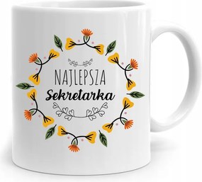 Bögre Ajándék Titkárnőnek Legjobb Titkárnő fényképes nyomtatással