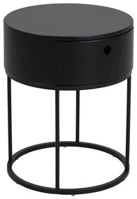 COLUM éjjeli szekrény fekete