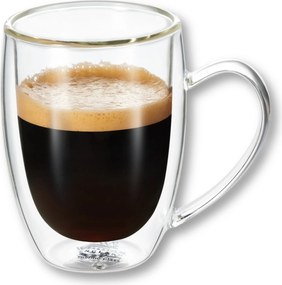 Wilmax duplafalú termo bögre kávéhoz és teához 250 ml