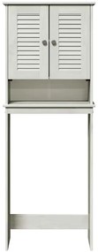 WC Szekrény polcokkal VIGO Fehér 60 x 27 x 161 cm Tömör fenyőfa