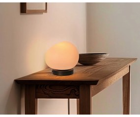 Fekete-fehér asztali lámpa (magasság 19 cm) Stones – Candellux Lighting